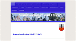 Desktop Screenshot of kg-unkel.de