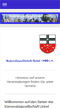 Mobile Screenshot of kg-unkel.de