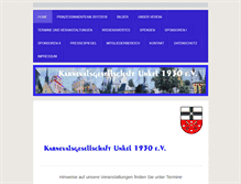 Tablet Screenshot of kg-unkel.de
